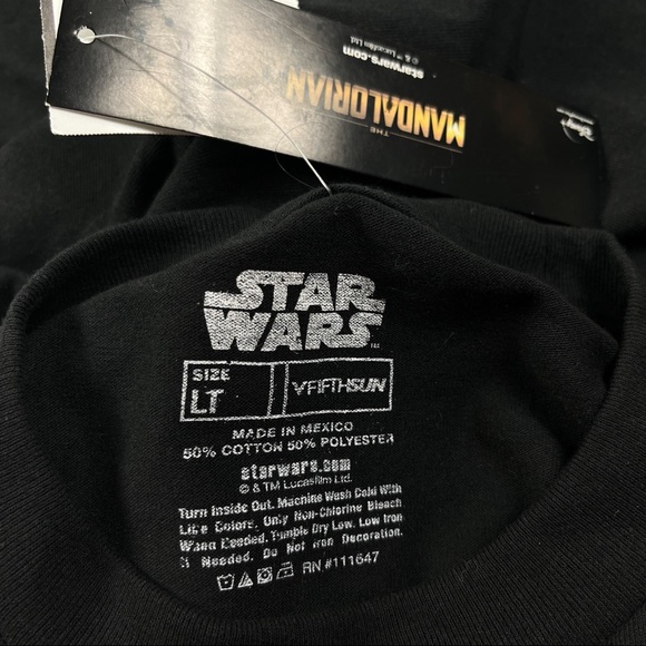 Star Wars The Mandalorian Shirt This is the Way Large Tall NEW - Picture 5 of 5